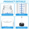Mumufy 60 Pcs Touch up Paint Bottles with Brush and