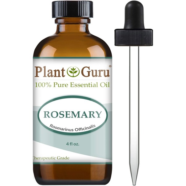 Rosemary Essential Oil 4 oz 100% Pure Undiluted Therapeutic Grade