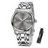 Taxau Man Watches Gray Dial Wrist Watch Men Waterproof with