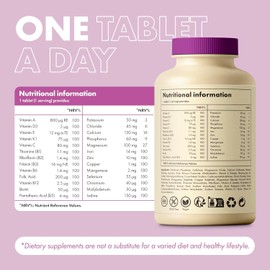 Multivitamin and Minerals | 180 Vegan Tablets | 26 Key Vitamins and Minerals for Women and Men | 6 Months Supply | Multivitamin Supplements 1 a Day Serving | Made by Incite Nutrition®