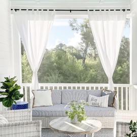 SOMINS Black Curtain Rods, Curtain Rods for Windows 120 to 240, Heavy Duty 1 Inch Curtain Rod, Outdoor Drapery Rods, Adjustable Curtain Rod, Modern Rod for Curtains