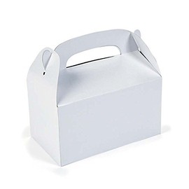 2.5 DOZEN (30) WHITE TREAT BOXES BY DISCOUNT PARTY AND NOVELTY TM