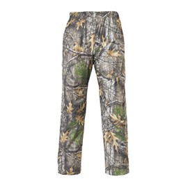 LOOGU Waterproof Rain Pants, Camo Hiking Pants Windproof Outdoor Pants Lightweight Waterproof Pants