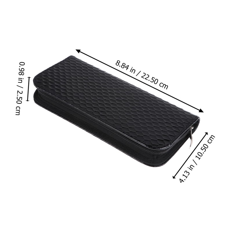 Healeved Scissor Organizer Bag Hair Cutting Scissor Case Barber Scissors