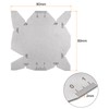 HARFINGTON 2pcs Drill Bit Angle Gauges 60°-160° Drill Sharpening Gauge