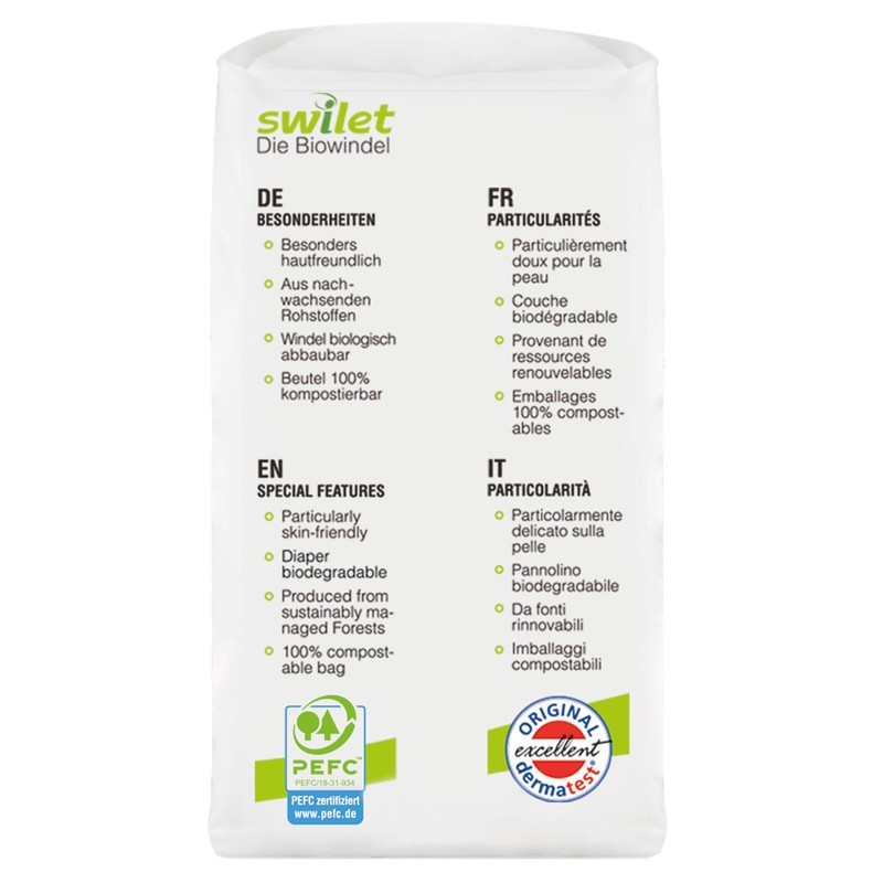SWILET Organic nappy New Born