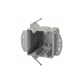 Electrical Box, 2 Gang, 48 cu. in., PVC