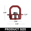 Tie Down Anchors Truck Bed Side Wall Anchor Compatible with