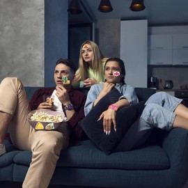 CZWXOXO 74Pcs Cinco De Mayo Fiesta Theme Party Favors Contain 24 Pcs Mexican Theme Slap Bracelets 50Pcs Cinco De Mayo Fiesta Theme Stickers, Birthday Party Decorations,Classroom Rewards Supplies.