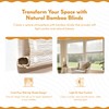 Radiance Radiance Cordless Bamboo Roman Shades for Windows - Matchstick