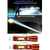 Black Light UV Flashlight Rechargeable, 3in1 Super Bright Tactical Flashlights