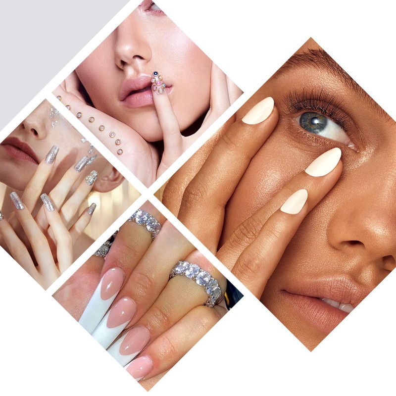 Unique Body Beauty Kolinsky Acrylic Nail Brush (White, 10)