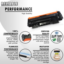 Inkfirst Compatible Toner Cartridge 072H 5648C001 Replacement for Canon 072H Black ImageClass MF284dw MF287dw MF289dw LBP172dw