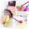 6 PCS Long Handle Spoon, 9 Inch Ice Tea Spoon,