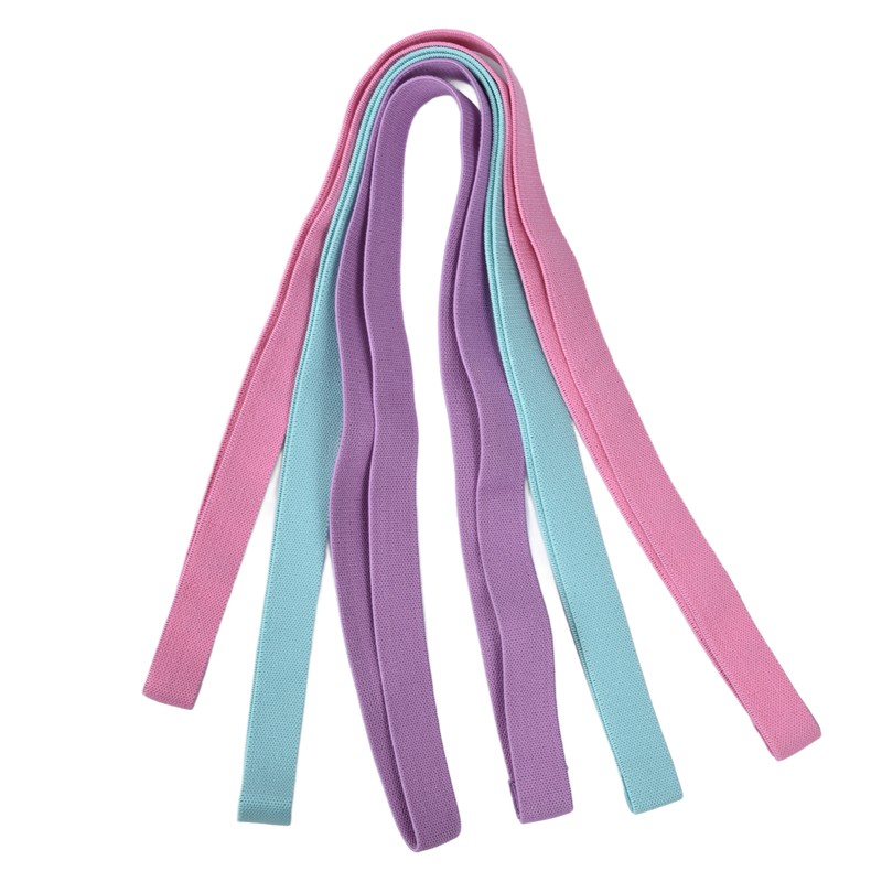 Yoga Stretch Belt 3 Colors Elastic Safe Fitness Resistance Band