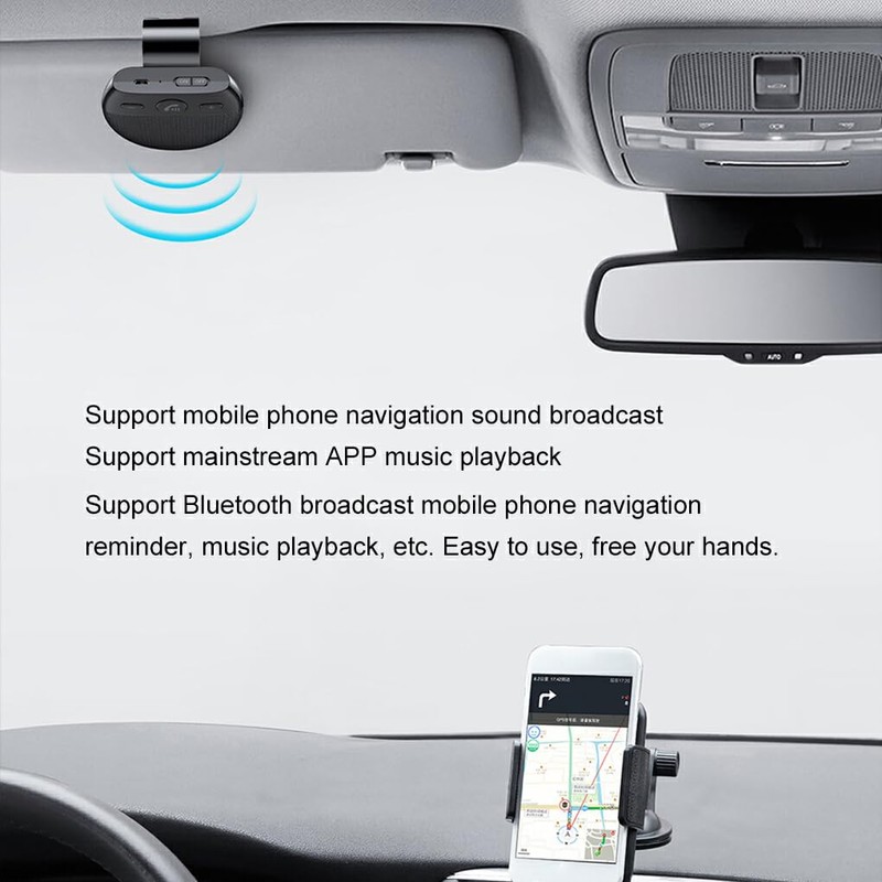 Wireless Car Bluetooth 0 Speaker with Music Playback Forultra Long