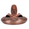 Metal Ashtray with Cover Retro Zinc Alloy Crafts Innovative Ornaments