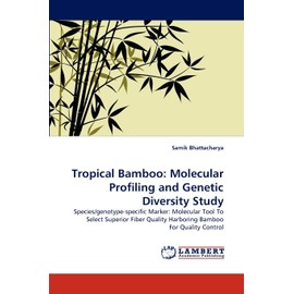 Tropical Bamboo: Molecular Profiling and Genetic Diversity Study: Species/genotype-specific Marker: Molecular Tool To Select Superior Fiber Quality Harboring Bamboo For Quality Control