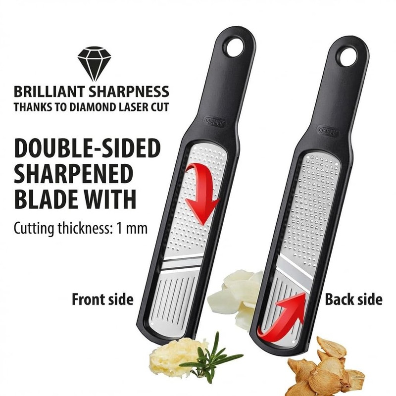 GEFU Rapino Garlic Grater - Small Hand Grater for the