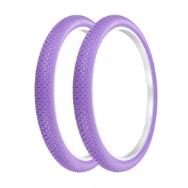 PRO+ TIRES 26 x 2.125 Purple G-5009 PAIR (2 PCS)