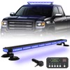 XRIDONSEN 37 Inch 104 LED Roof Top Blue Emergency Lights