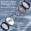 YOYOSTUDIO Yoyo Professional Unresponsive Yoyos with Dual Aluminum Alloy Rings,