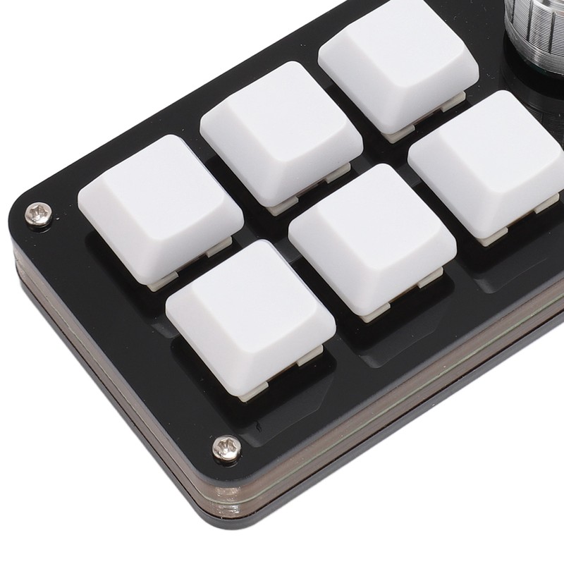 Mini 6 Key Keypad with Knob Custom Programming Hot Swappable
