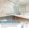 sourcing map 23mm Shower Door Rollers, Sliding Shower Doors Runners
