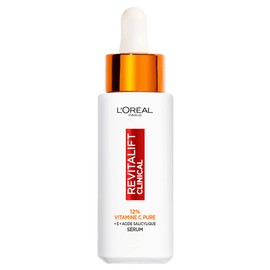 L'Oréal Paris Serum 12% Pure Vitamin C + Salicylic Acid + Vitamin E - Antioxidant & Anti-Aging - Uneven Complexion, Pores and Fine Lines - UV Protection Bottle - Revitalift Clinical - 30ml