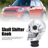 Skull Gear Shift Head Resin Shifter Knob Car Transmission Shifting