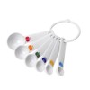 Dexam Dots Measuring Spoons Set, White