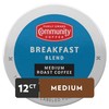 Community Coffee Breakfast Blend 12 Count Coffee Pods, Medium Roast,