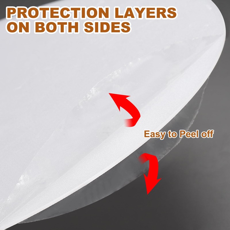 PATIKIL Lampshade Diffuser, 2 Pcs 7.5" Diameter with 3/8" Center