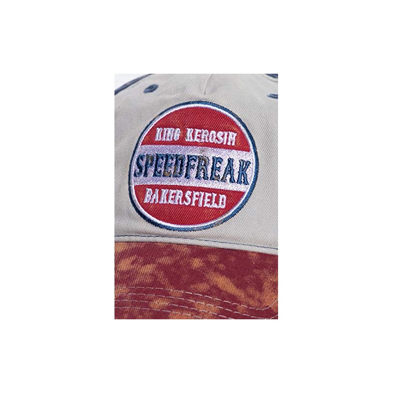 King Kerosin Men's Speedfreak Baseball Cap, red, Unit size
