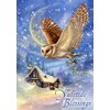 Briar The Snow Bringer - Owl & Mistletoe Fantasy Gothic