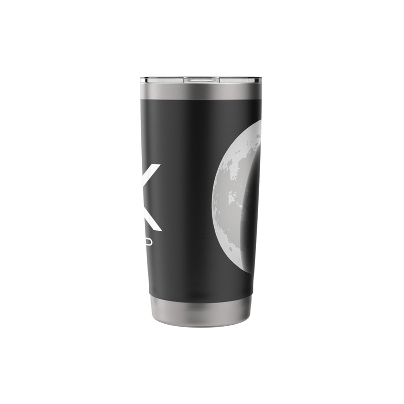 Internet money cryptocurrency Ripple XRP Moon Stainless Steel Insulated Tumbler