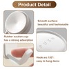 FUZVOL 6 Pack Suction Hooks,Vacuum Suction Cup Hooks, Bathroom Kitchen