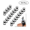 ATOMUS 50 Pieces Tattoo Ink Ring Cups Tattoo Ink Ring