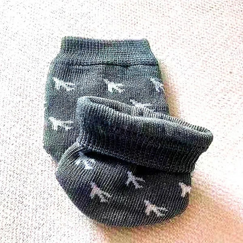 DraCra 8 Pack Luggage Wheel Cover Socks Full Wrap Fabric