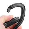 Outdoor Rock Climbing Carabiner Aluminum Alloy Auto Locking Safety Buckle