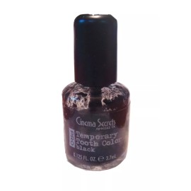 Tooth Blackout Temporary Paint Color Black Hockey Player .25oz