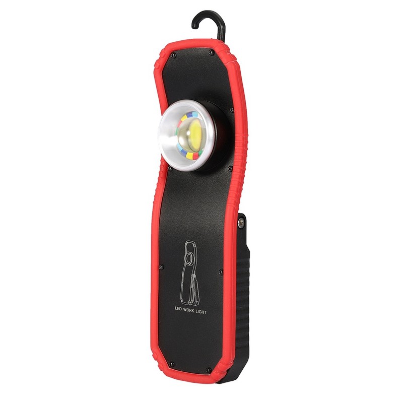 Portable COB Emergency Spotlight LED Warning Lamp with Magnet for