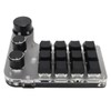 Programmable Keyboard with RGB 3 Knob 12 Keys 2.4G USB