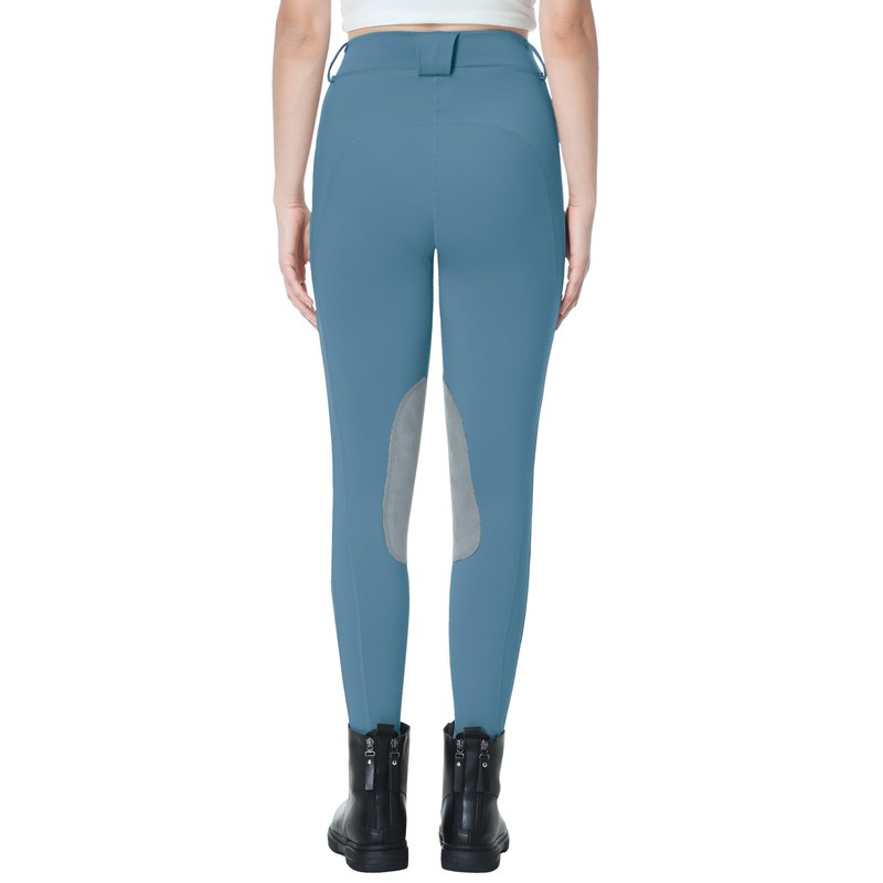 Beroy - Pantalones de equitación con forro polar para mujer,