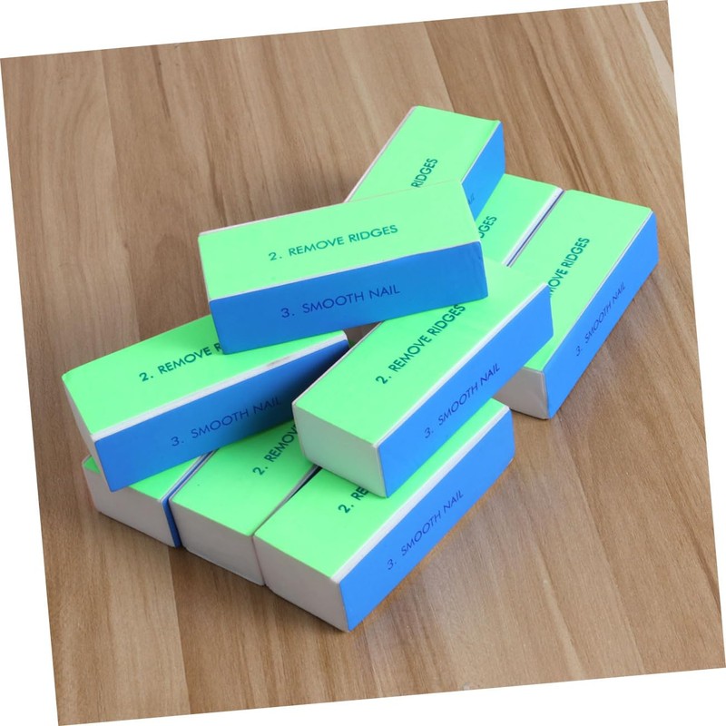 FRCOLOR Sets Professional Nail Buffer Kit Piece Sponge Nail Files