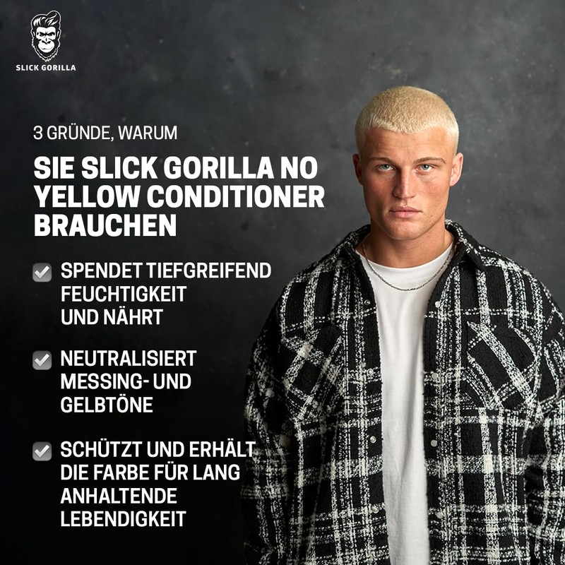 Slick Gorilla No Yellow Haar-Conditioner 200 ml / 6,76 fl