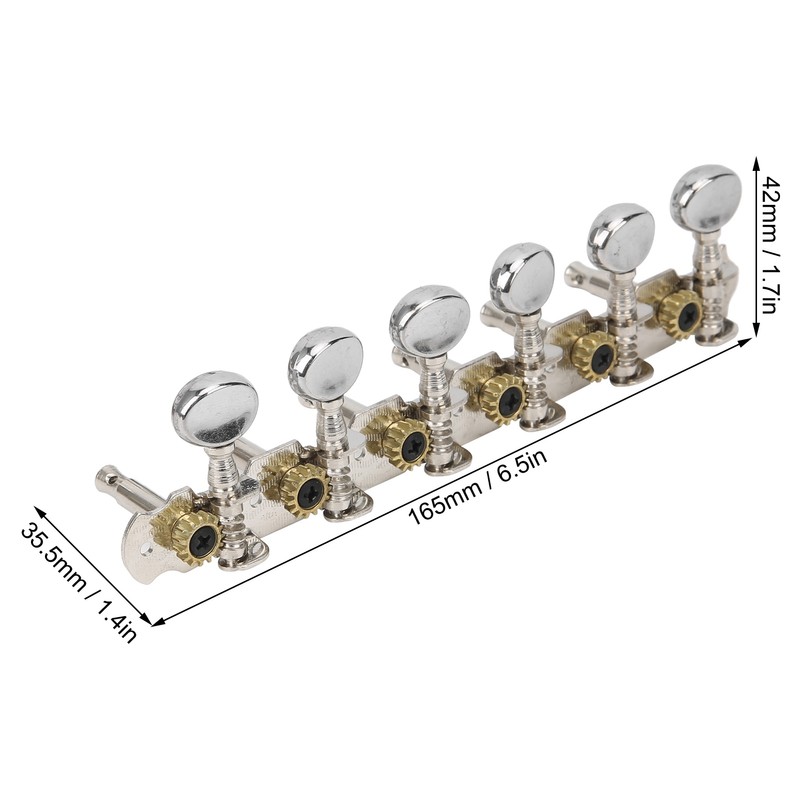 Guitar Tuning Key 12 String Metal Machine Head Open Tuners