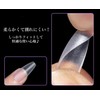 KOYOKOMA ネイルチップ マット 透明 クリア 300枚 15サイズ オーバル ロング ラウンドロング
