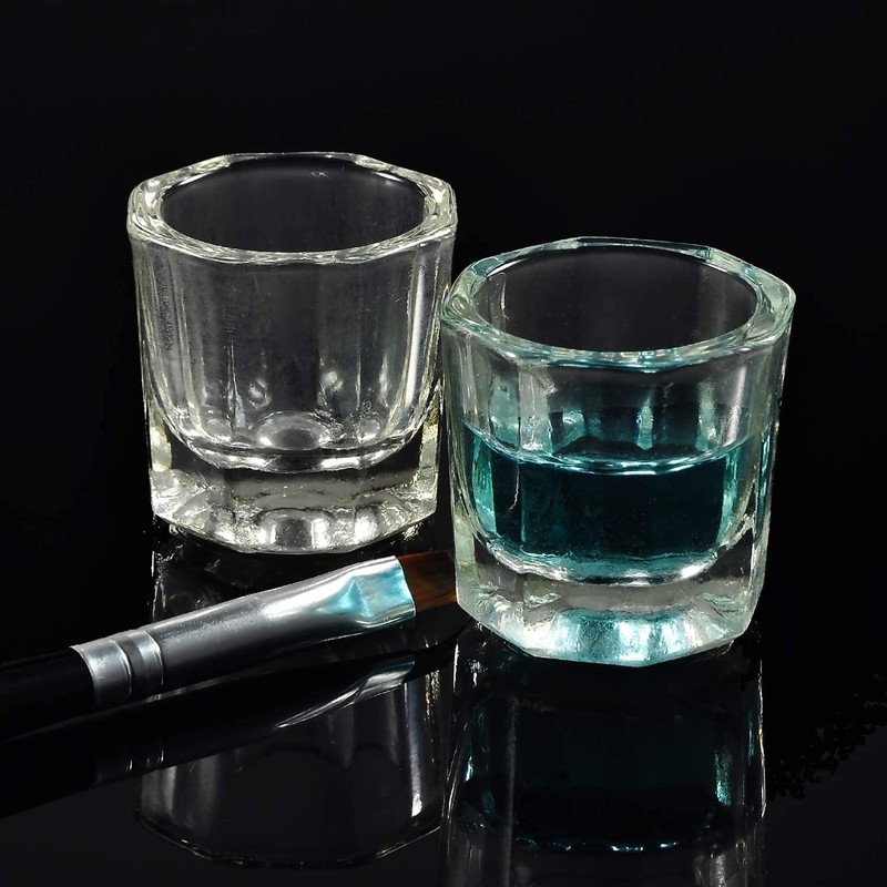 Glamified Dappen Dish Bowl Set of 2 Cup and Eyebrow