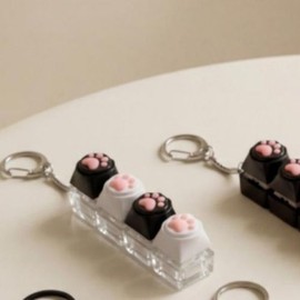 Mini 4-hole black and white / 미니 4구 블랙 앤 화이트